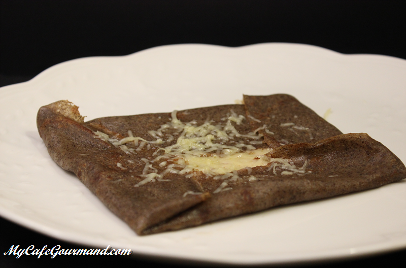 French Buckwheat Crepes with ham and cheese My Café Gourmand