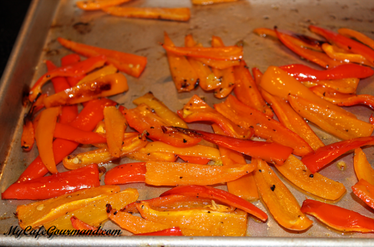 Mini poivrons grillés au four - Mon Café Gourmand