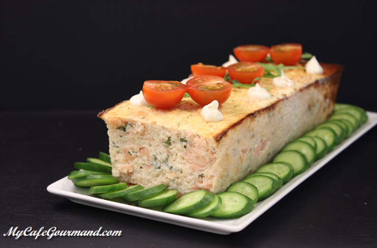 Pain de poisson au saumon Mon Café Gourmand